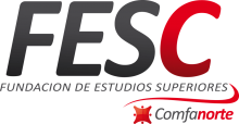 Logosímbolo de la Fundación de Estudios Superiores COMFANORTE