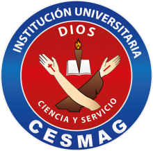 Logosímbolo de la Institución Universitaria Centro de Estudios Superiores María Goretti
