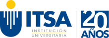 Logosímbolo de la Institución Universitaria ITSA